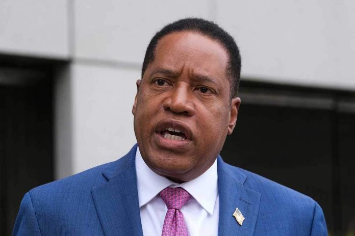 Larry Elder's Security Attacked by Vicious Protesters