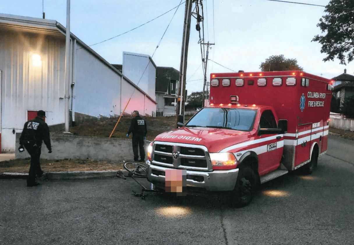 Cyclist Hit by Ambulance, Then Charged Almost $2,000 for Ride to Hospital