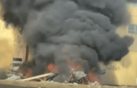 Cargo Plane Crashes Into Building Killing Two