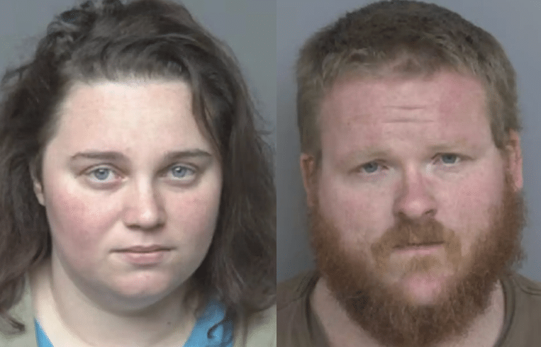 Couple Arrested After Toddler Found in Bleach Bucket