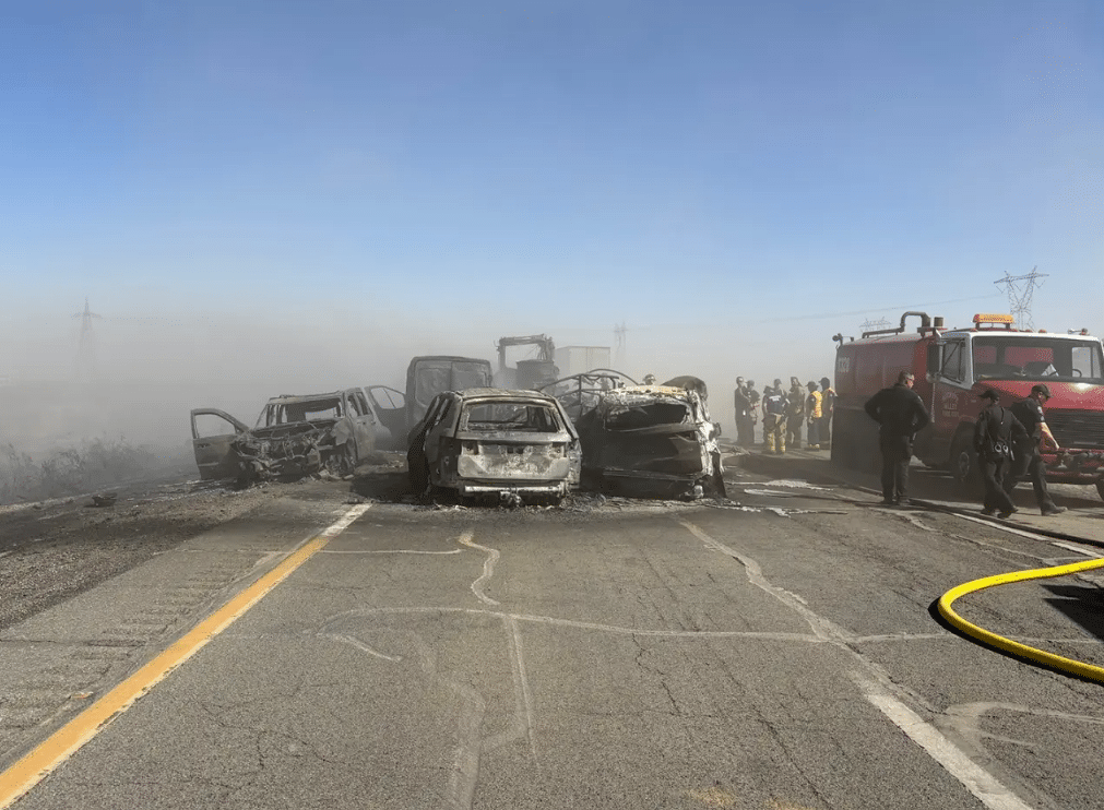 Six Dead, Over a Dozen Injured in Multi-Vehicle Collision on Interstate