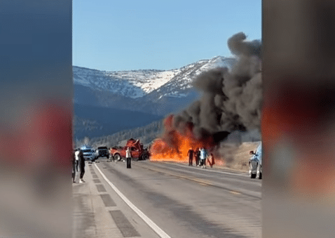 Seven Dead in Fiery Crash Near National Park