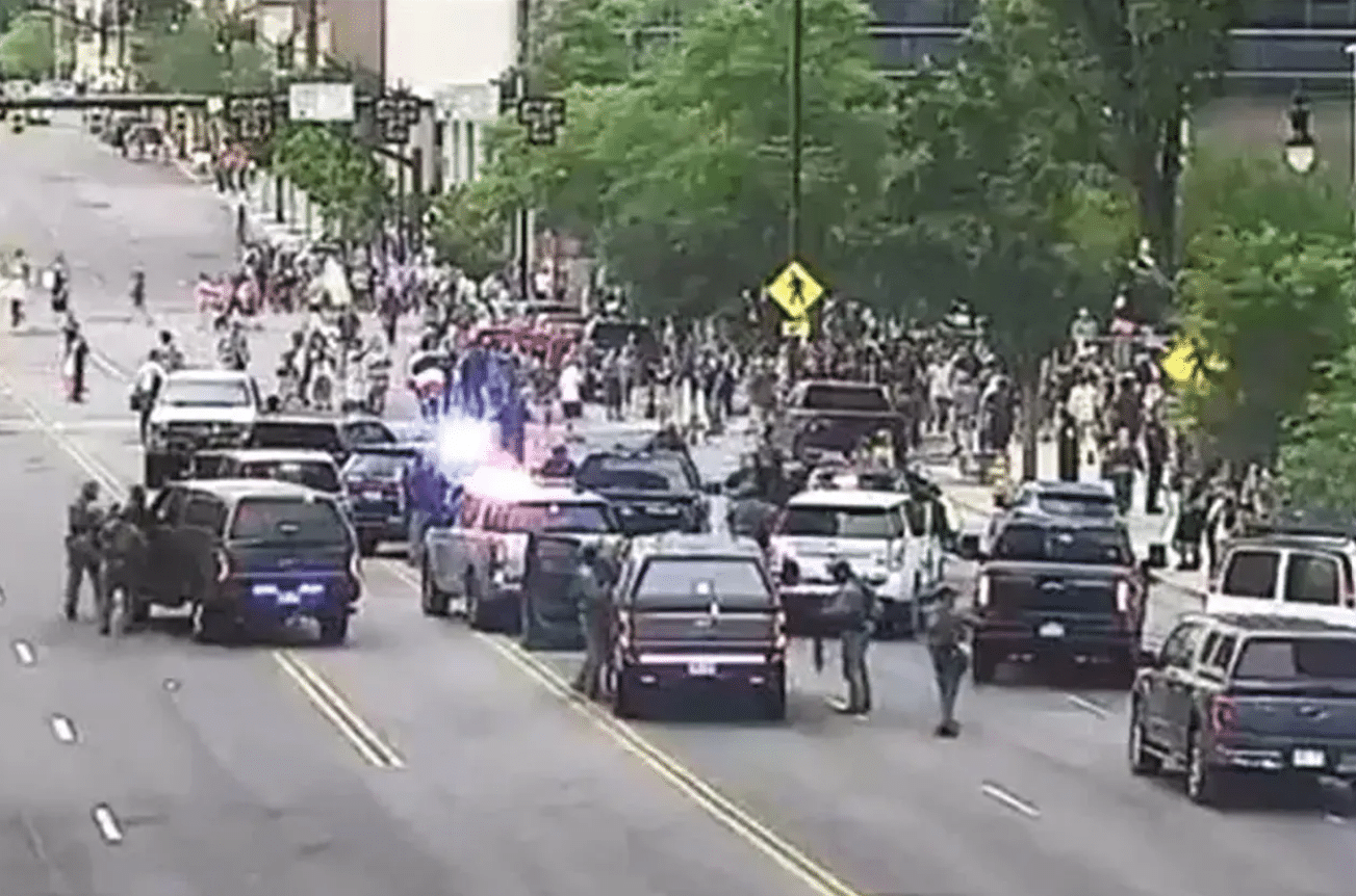 Gunman Opens Fire at “No Kings” March