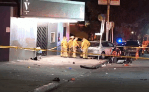Over 30 Injured in Nightclub Car Incident