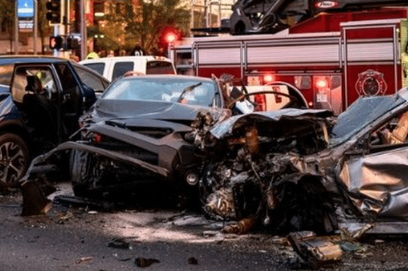 Teen Going 100 MPH Causes 12-Car Crash, Killing Two