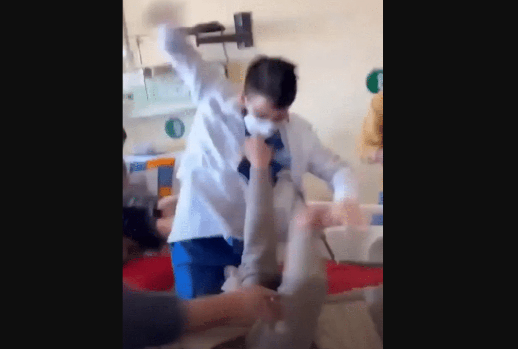 Doctor Caught on Video Punching a Patient