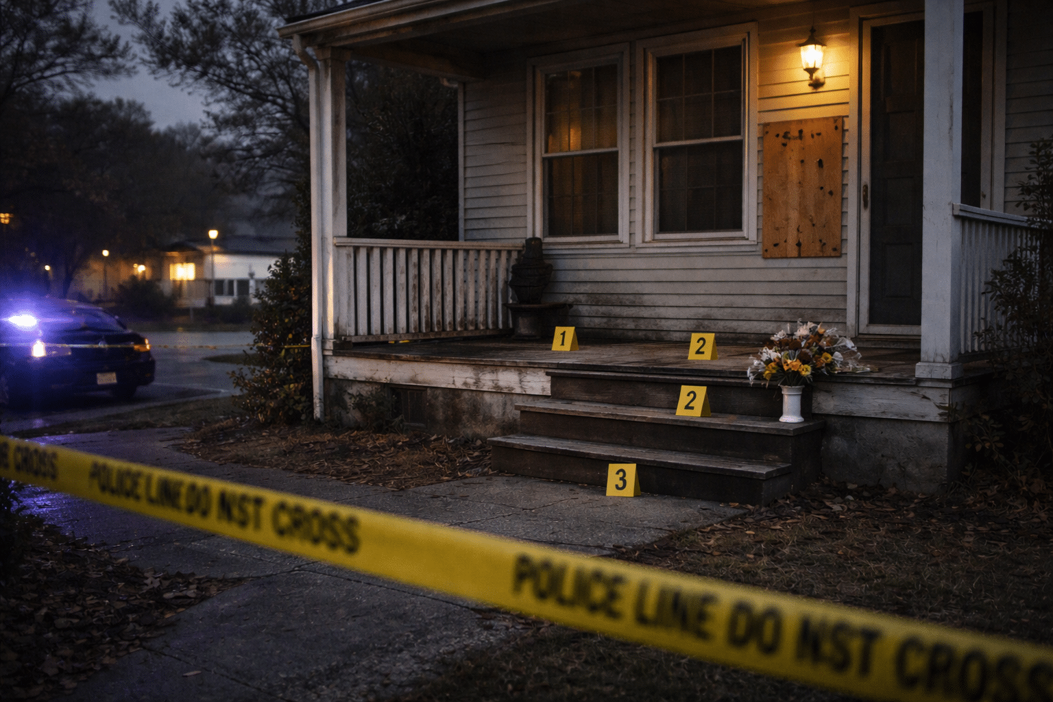 Siblings Charged in Porch Execution Near School