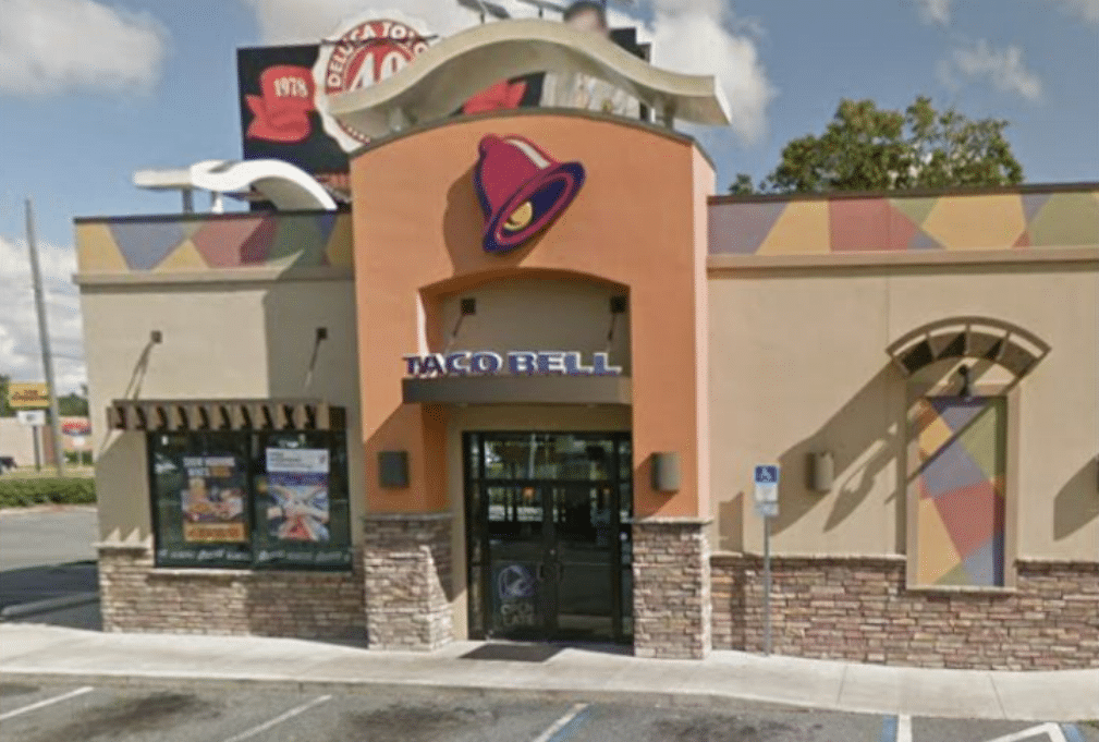 Man Robs Taco Bell With Large Rock