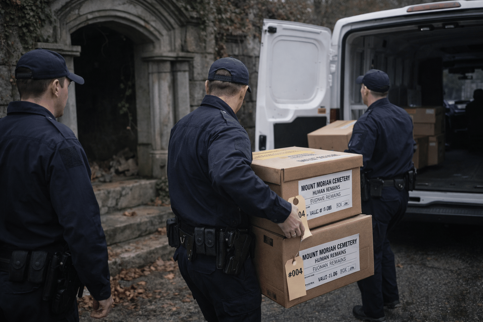 100 Skulls and Body Parts Found in Grave Robbery Case