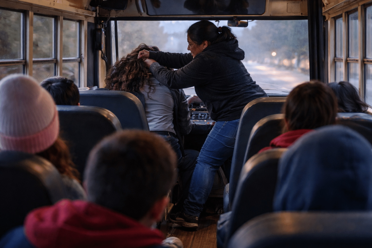 School Bus Driver Beaten by Angry Mom