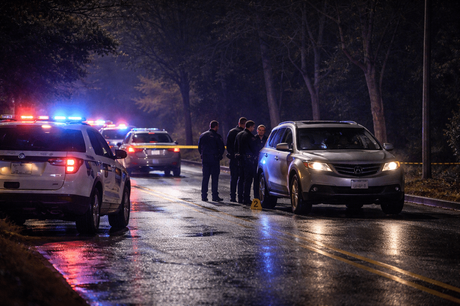 PA Police Scene Via AI