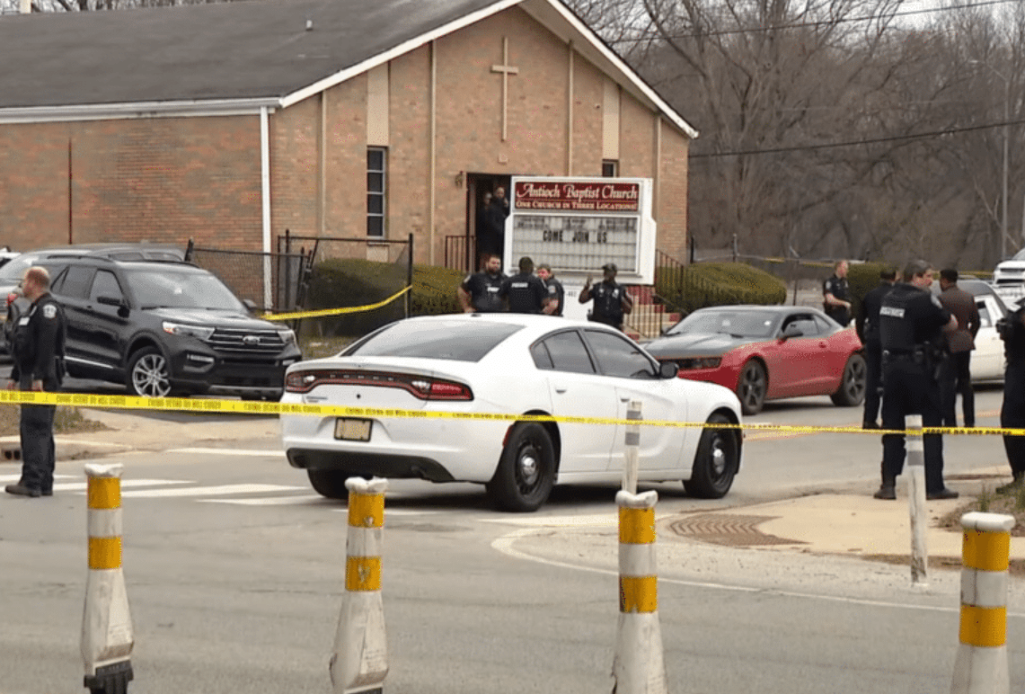 Gunfire Erupts at Church Funeral, Leaving One Dead