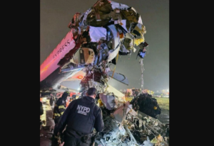 Jet Smashes Into Ground Vehicle After Landing