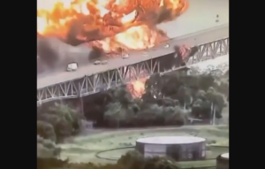 Massive Explosion Beneath Bridge Leaves One Dead