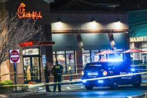 Mass Shooting at Chick-fil-A by Masked Men