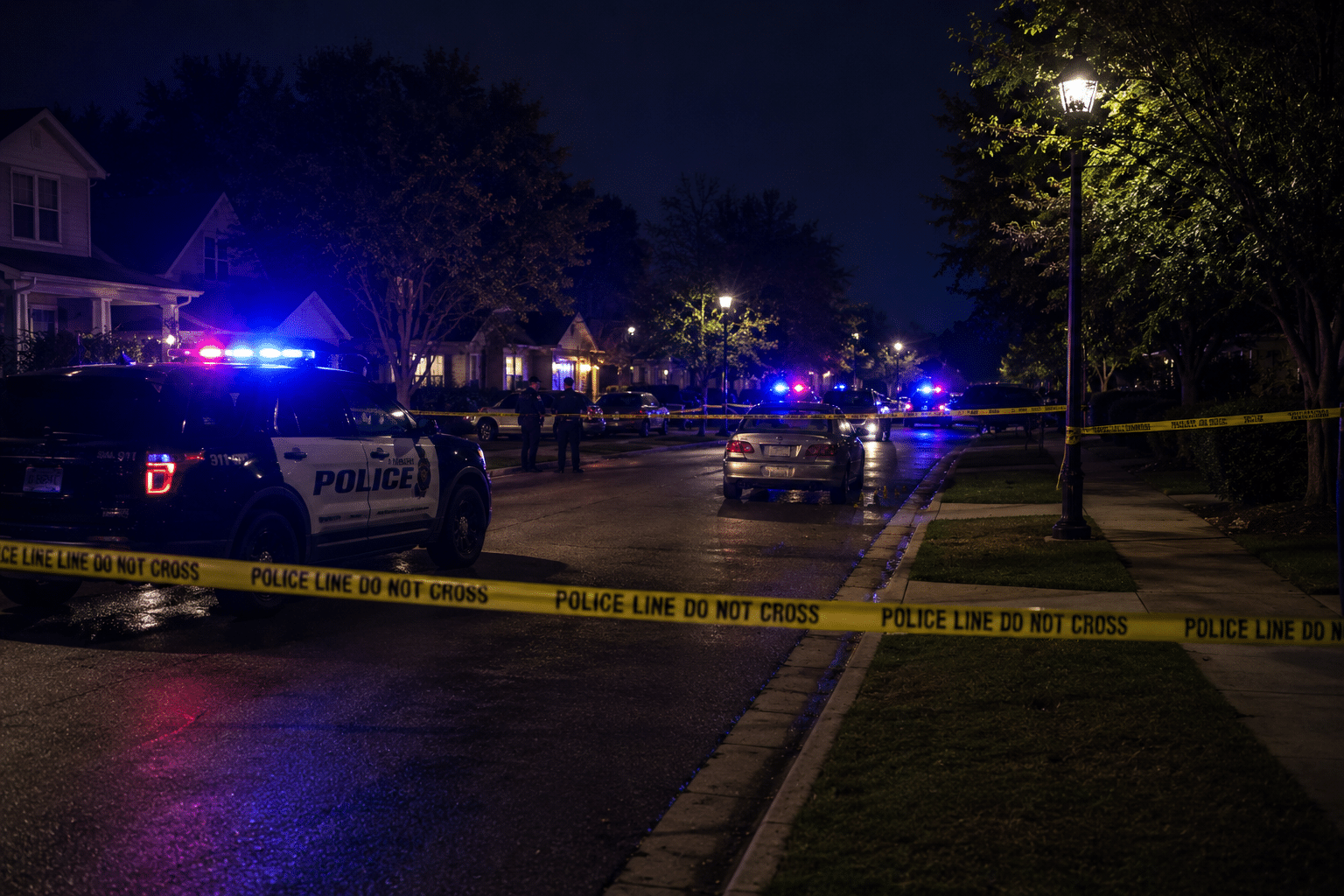 Car Crime Scene Via AI