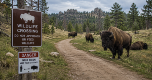 Bison Image Via AI Image