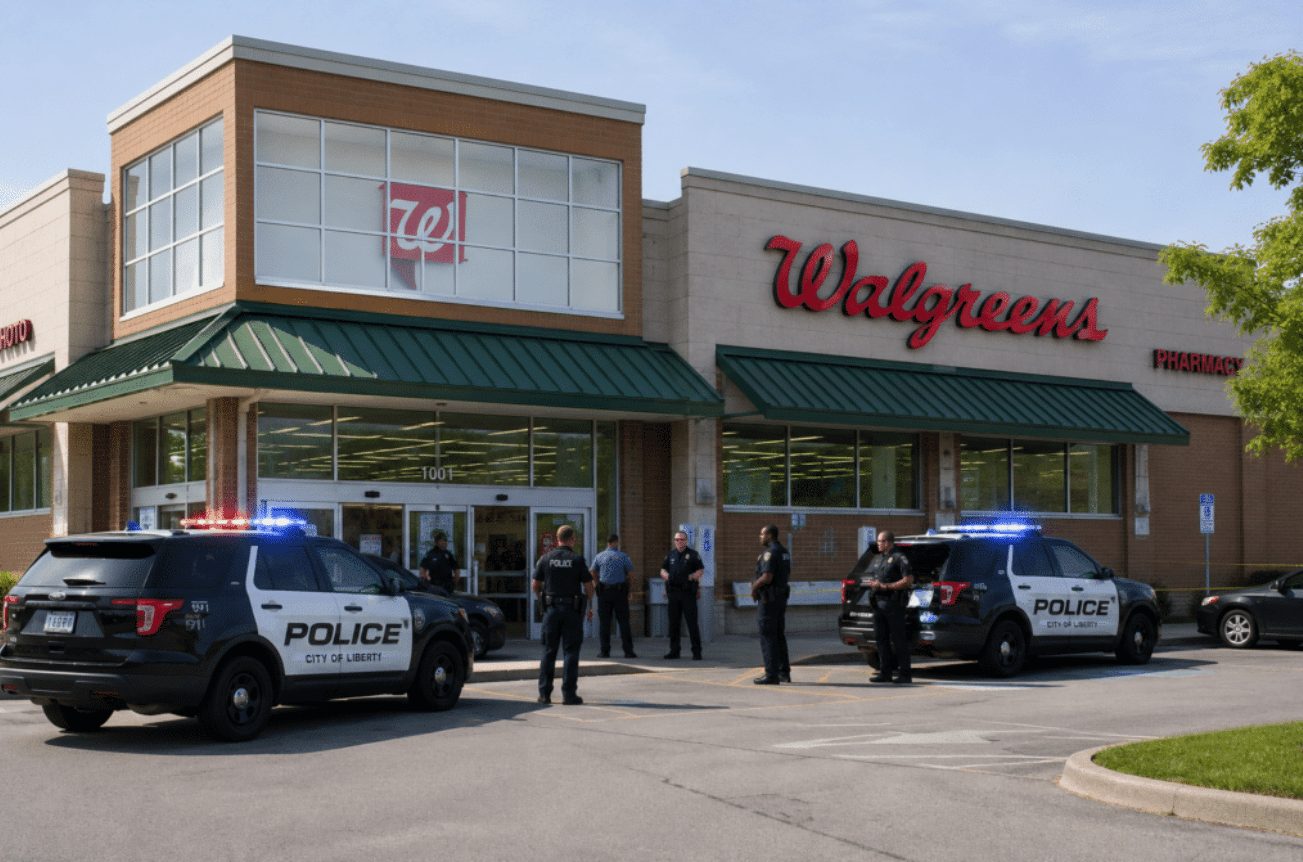 Man Walks Into Walgreens Covered in Blood