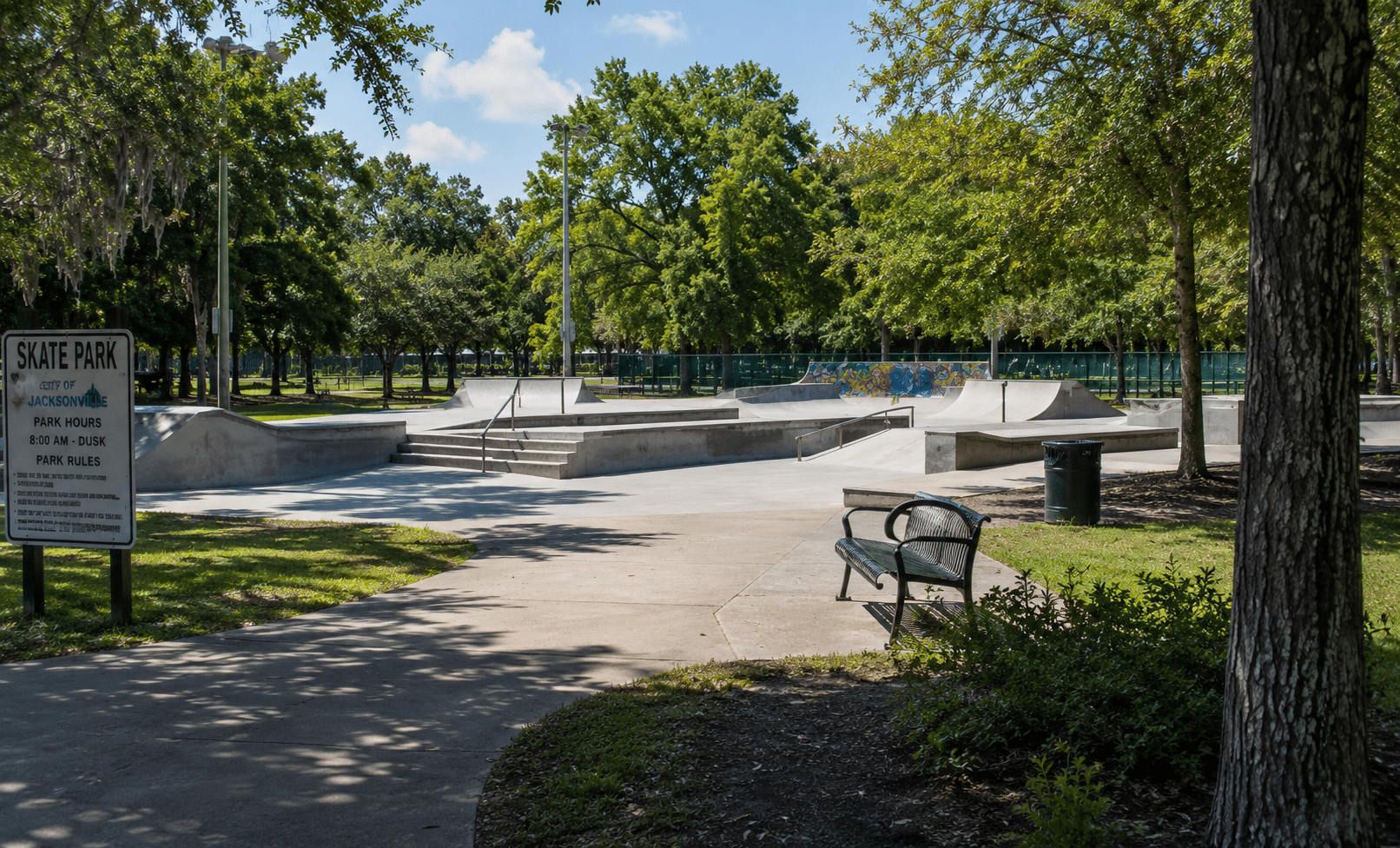 Skate Park Via AI Image