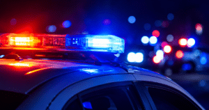 Police Car Via AI Image