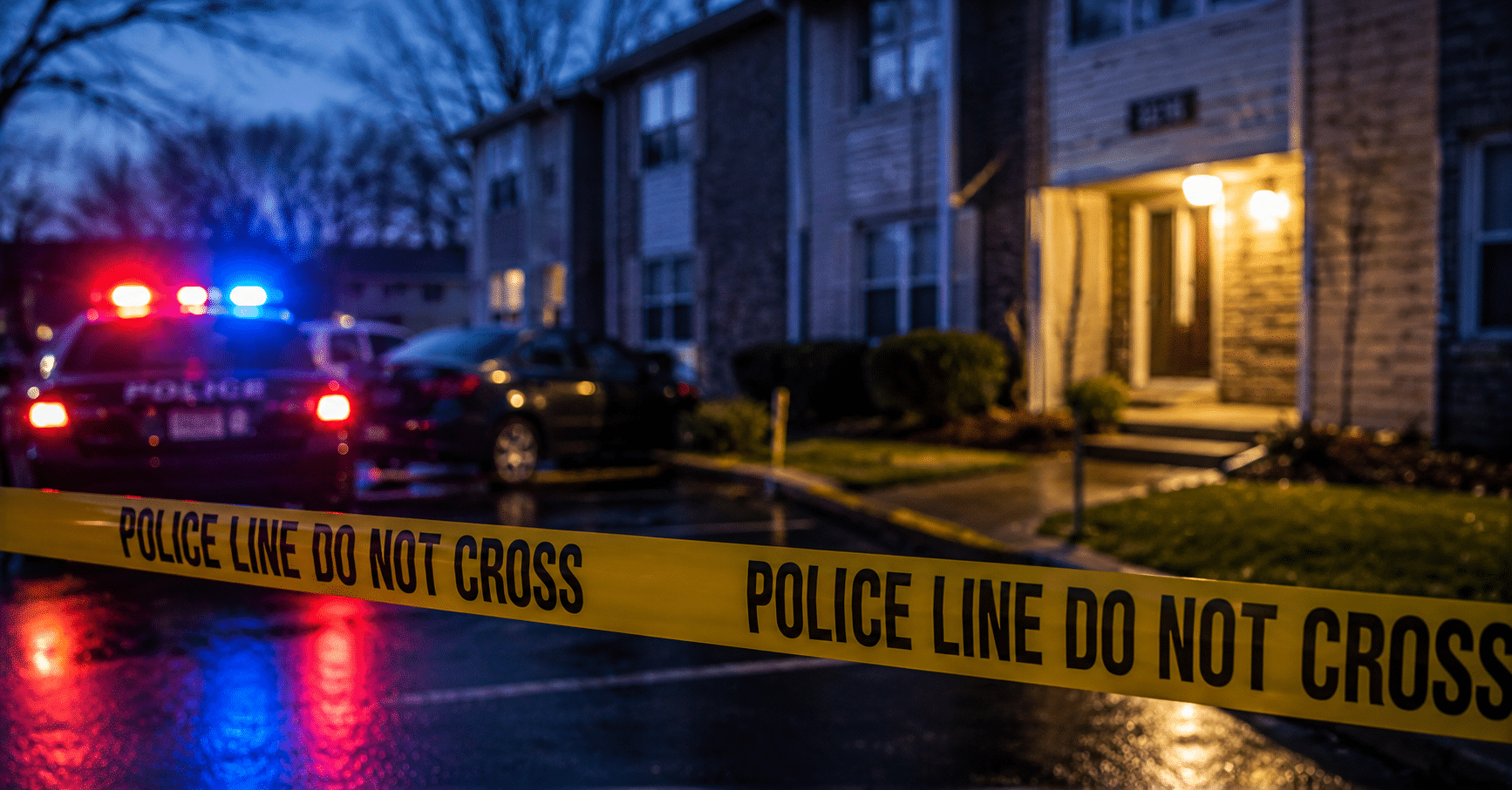 Crime Scene Via AI Image