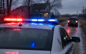 Crime Scene Police Via AI Image