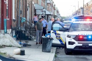 City Crime Scene via AI Image