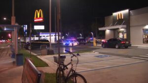 McDonald's Crime Scene Via AI Image