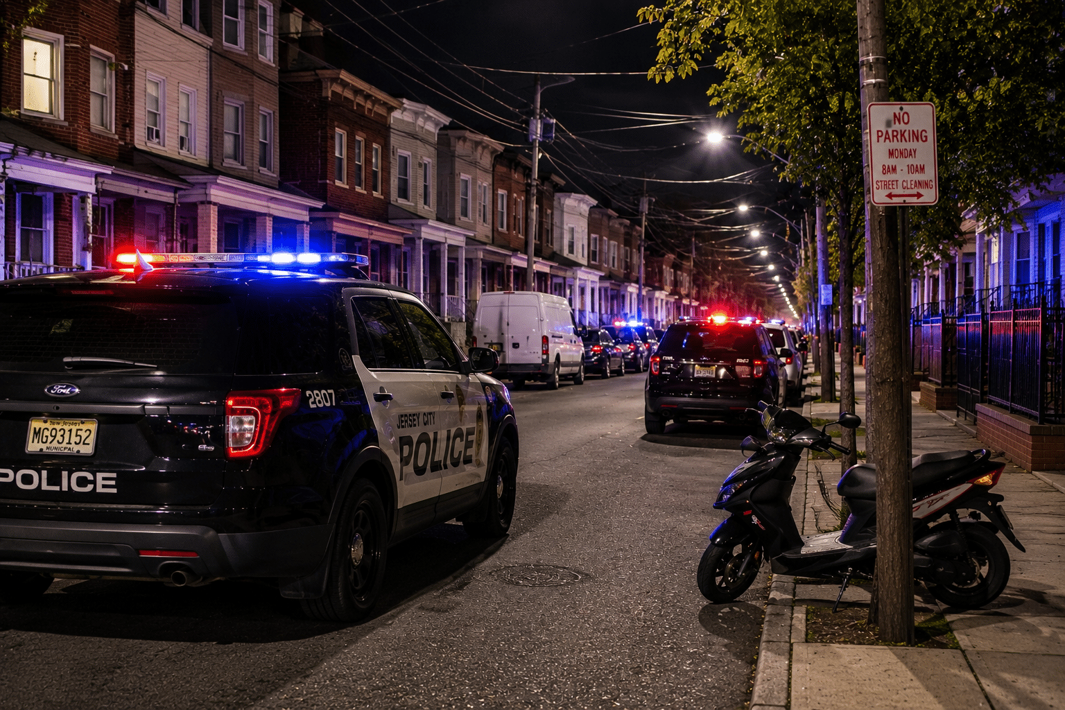 Crime Scene Via AI Image