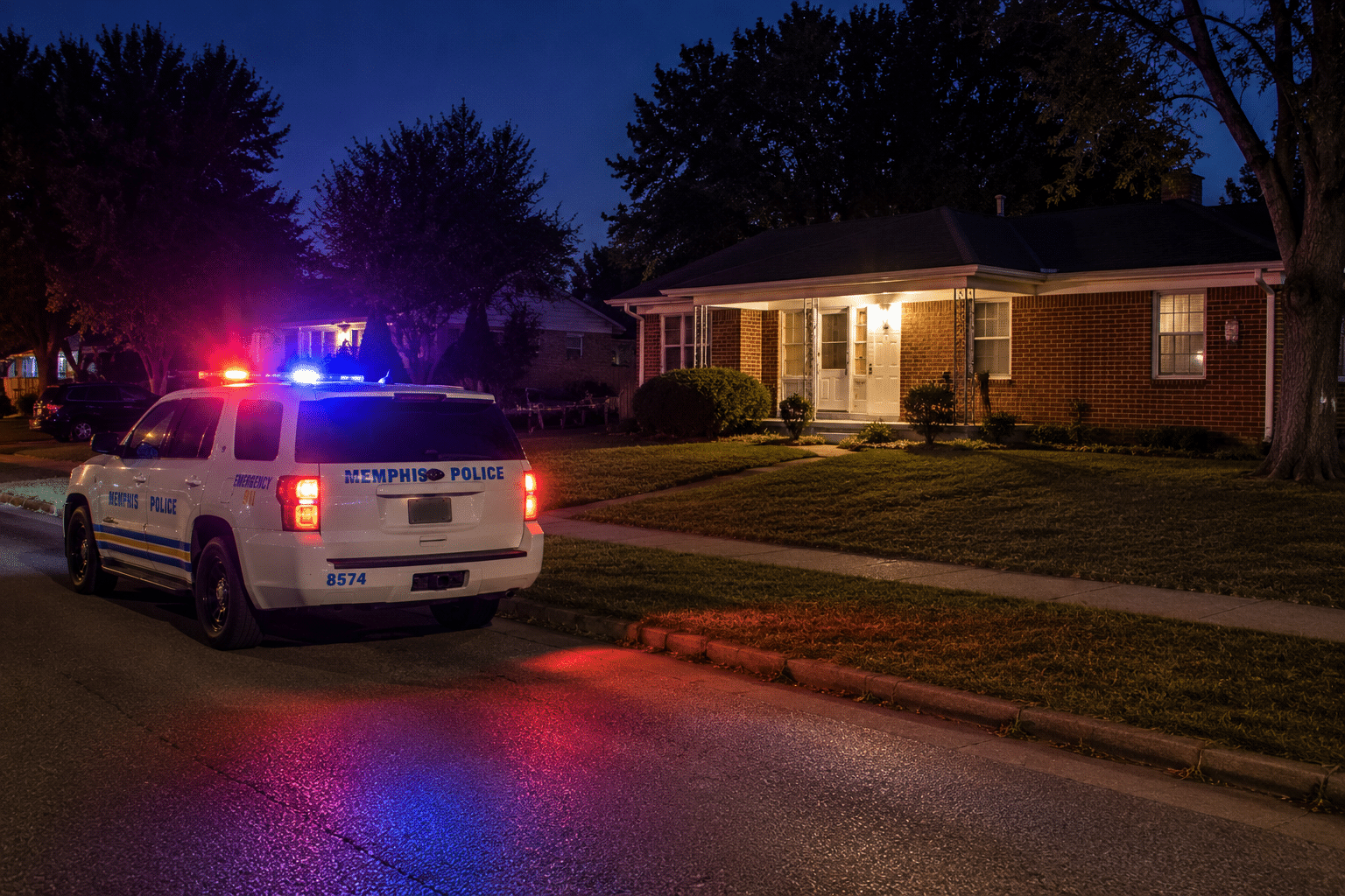 Crime Scene Via AI Image