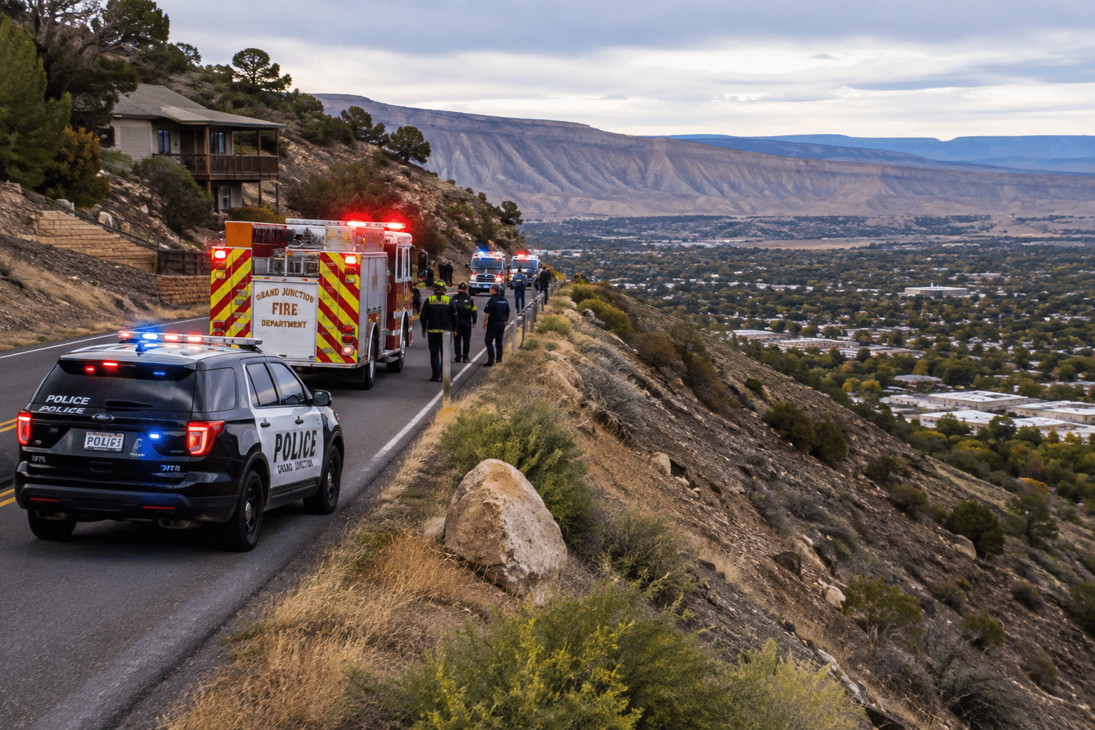 Five 17-Year-Old Boys Killed in Cliff Crash
