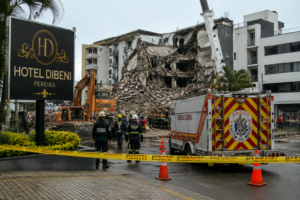 Earthquake Building Via AI Image