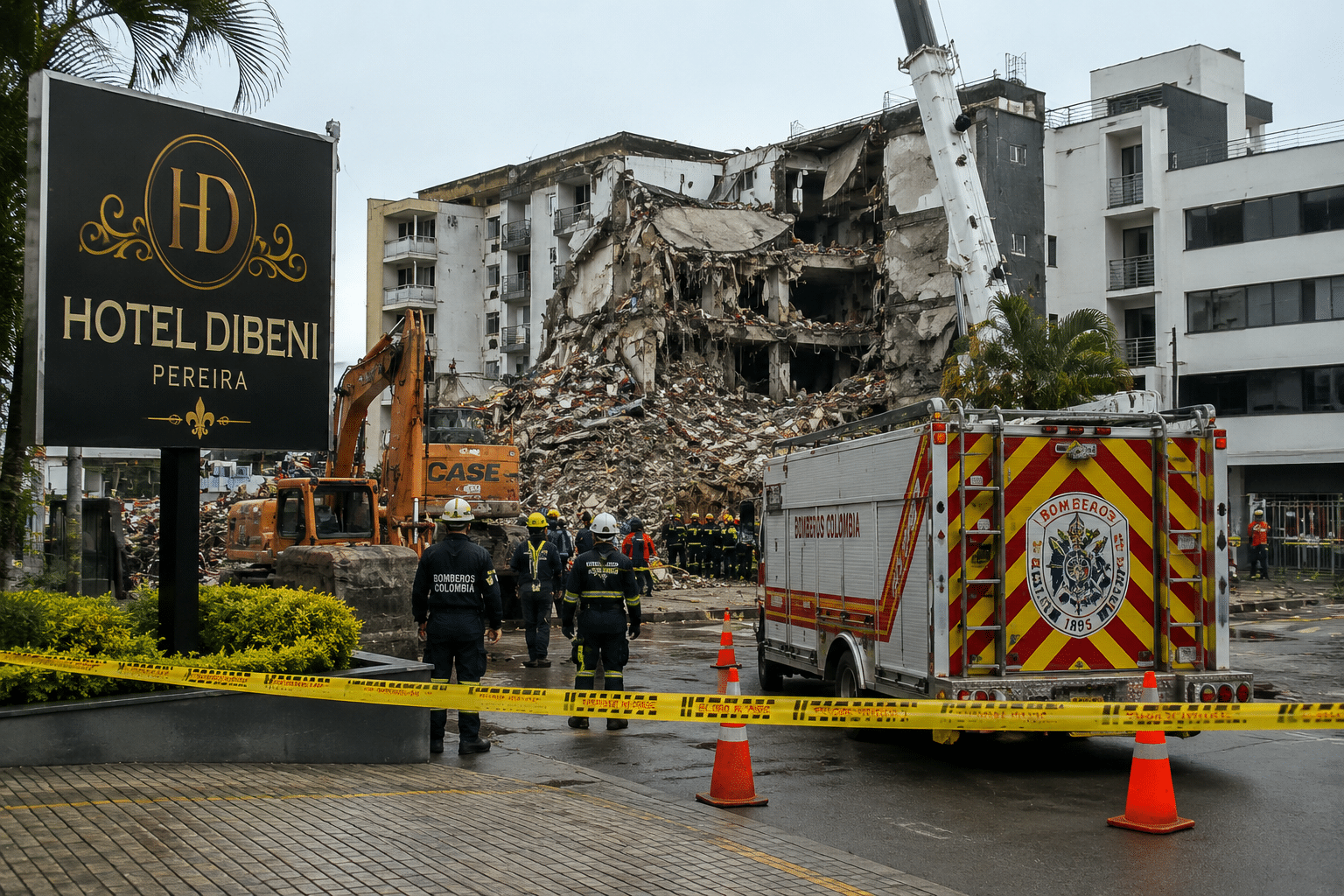 Earthquake Building Via AI Image
