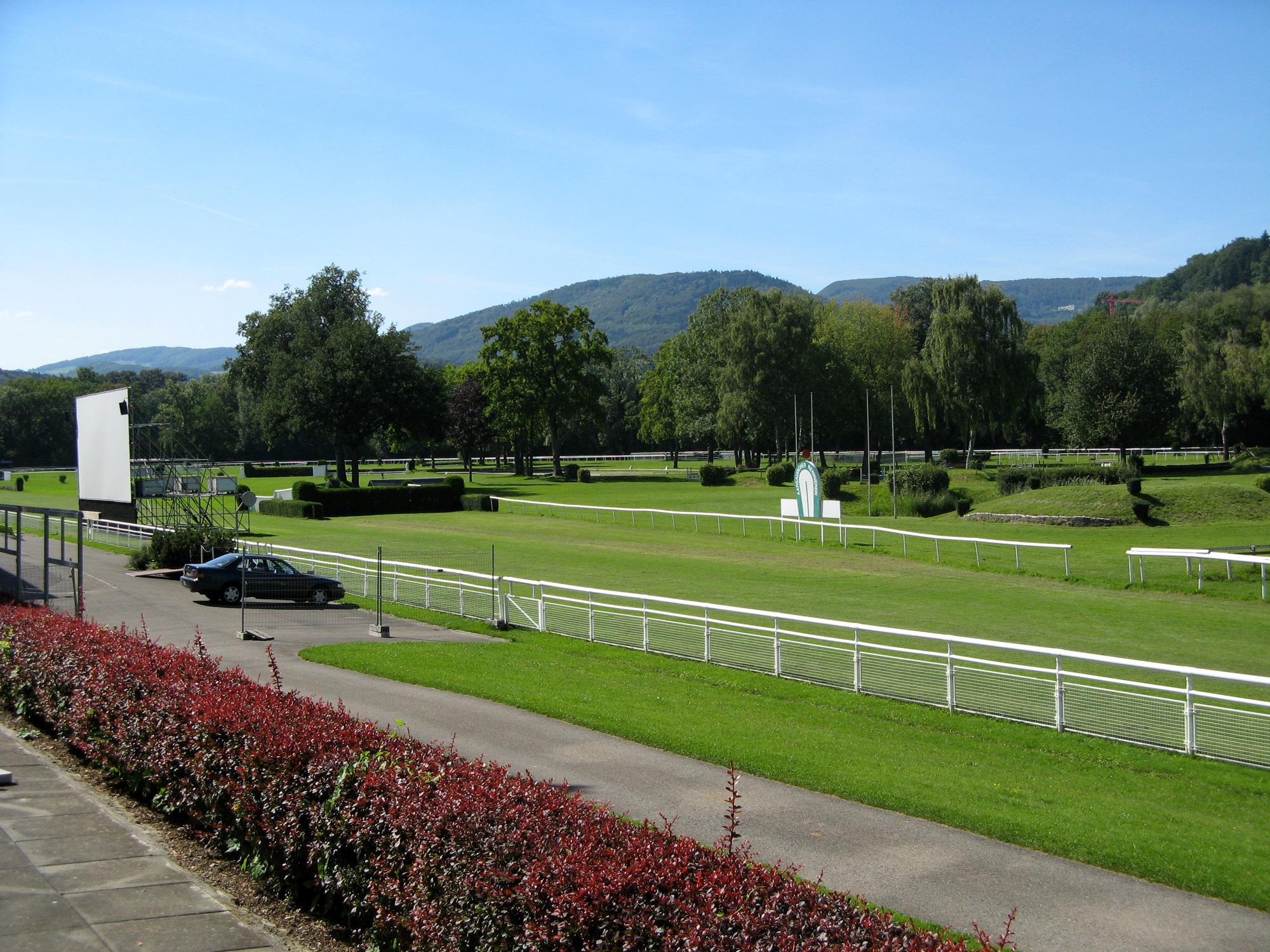 Schachen horse racing track in Aarau, Switzerland Via AI Image