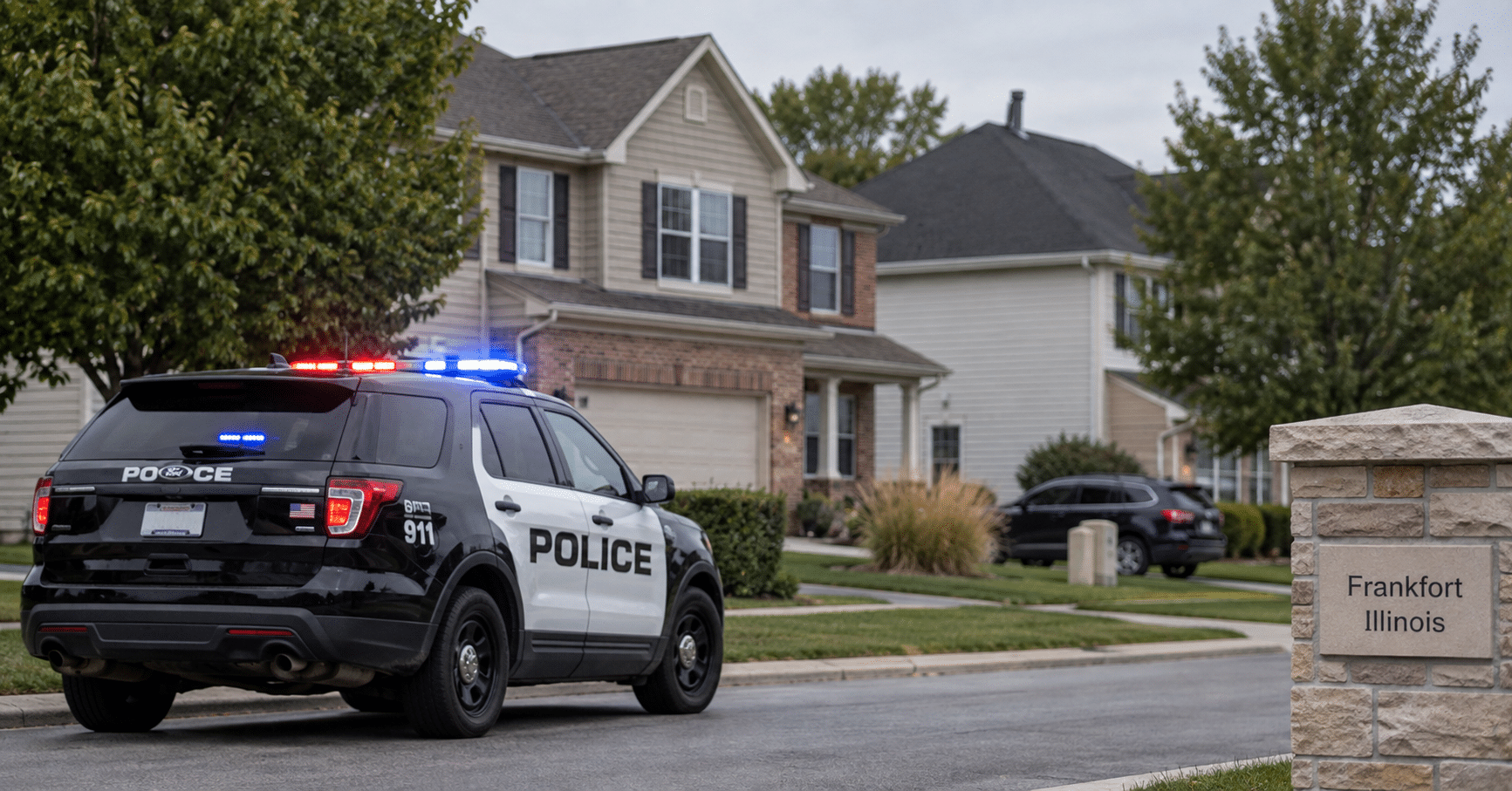 Neighborhood Crime Scene Via AI Image