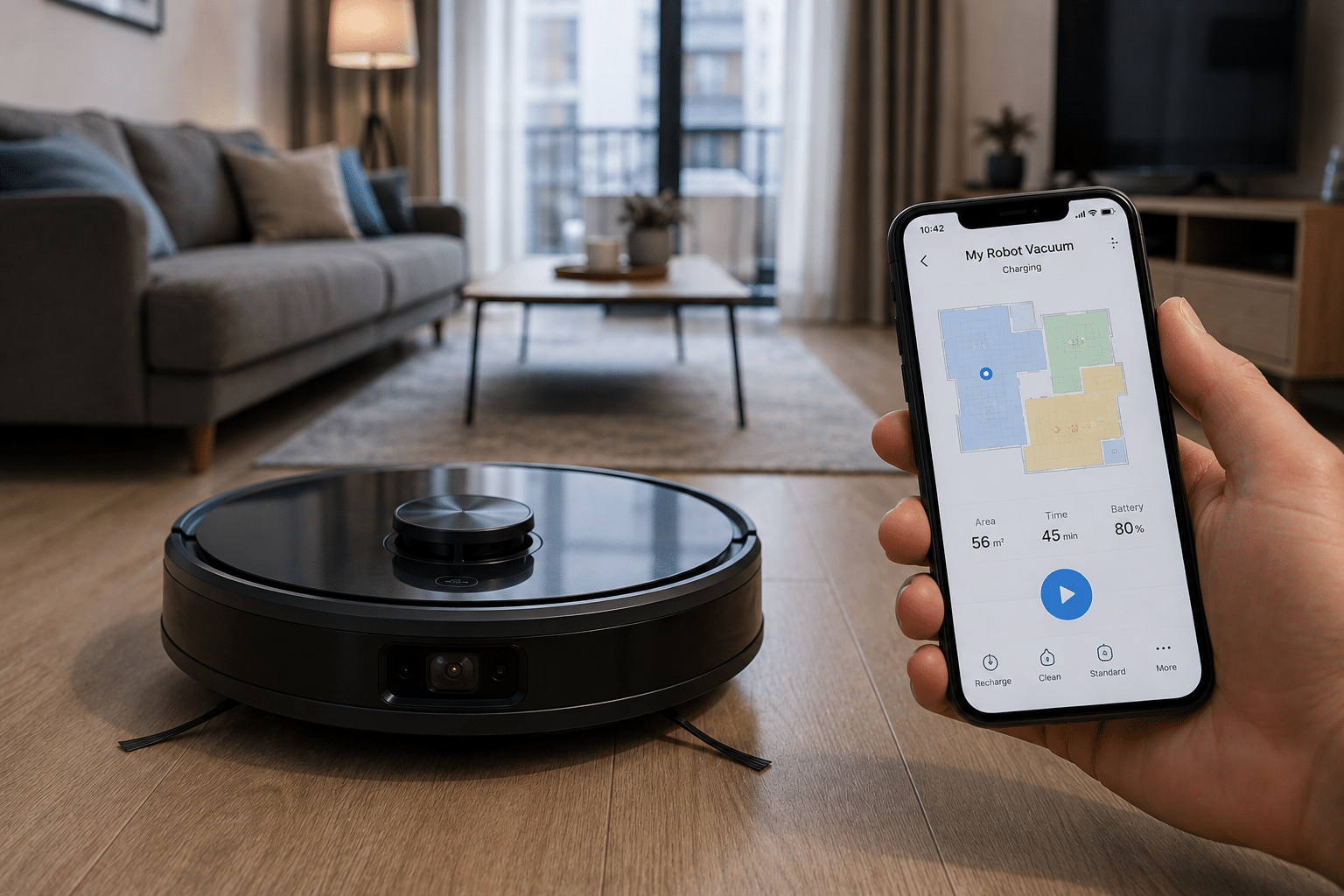 Man Arrested After Recording Wife’s Affair With Robot Vacuum