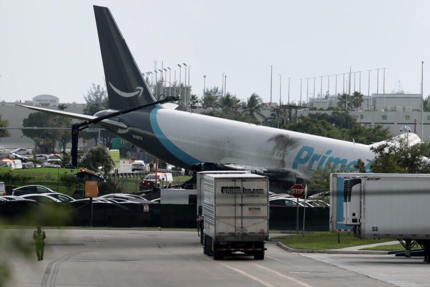 Five Killed as Amazon Cargo Jet Overruns Runway