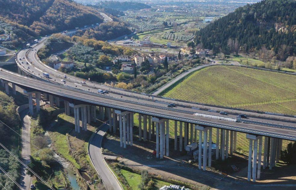 A1 motorway/viaduct Via AI Image