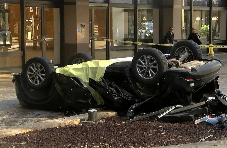 84-Year-Old Woman Killed in Five-Story Vehicle Fall