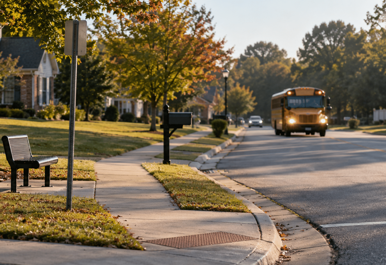 9-Year-Old Attacked at Bus Stop