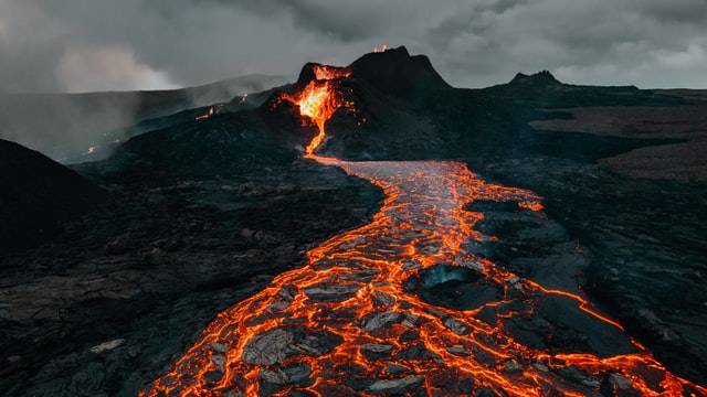 Volcano Eruption - Photo by Tanya Grypachevskaya on Unsplash