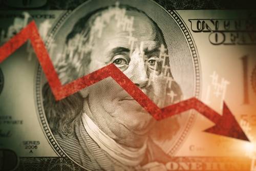 Closeup,Detail,Of,Dollar,Bill.,Economist,Forecast,For,The,United US recession worries